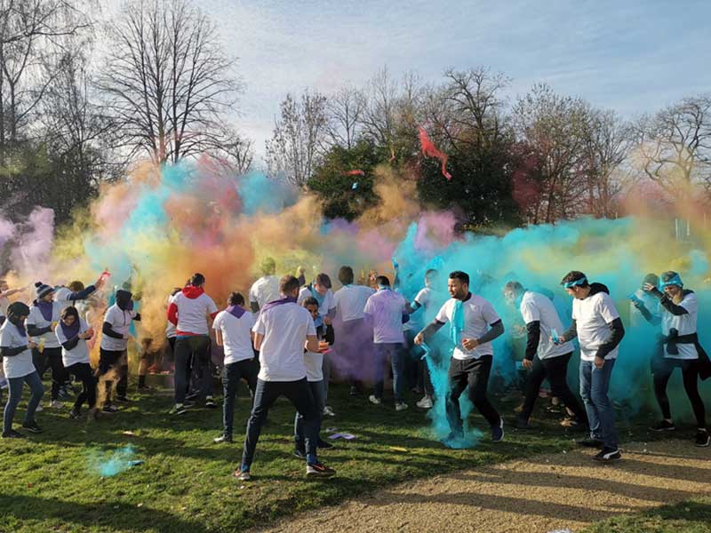 Groupe Brame : Team Building Color Battle